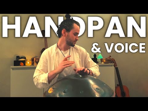 Handpan Meditation Music & Voice for Stress Relief and Relax | Sound Healing Handpan 2 hours Music