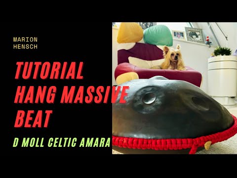 Beginner Tutorial Hang Massive Beat & Rhythmus | D Moll Amara 8+1 #beginnertutorial #handpan