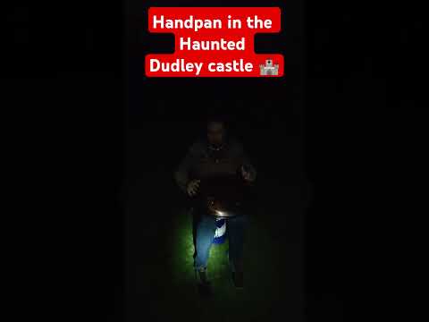 Handpan in the Haunted Dudley castle 🏰 #handpan