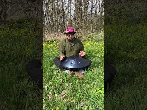 hello nature. / Handpan D Kurd / atmospheric spring sesssion #art #handpan #music #artist #healing