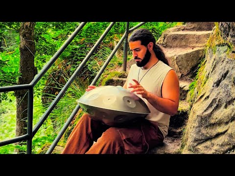 🌿 F# Pygmy 21-Note Handpan | Soothing Forest Sounds for Meditation & Relaxation