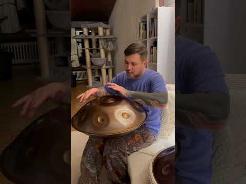 Gentle Meditative Sounds to relax and let go ✨🧘‍♂️🧘‍♀️🕉️ #handpanmusic #handpan #relaxingsounds