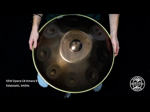 Spirit Wave | C# Celtic Minor (Amara) 9 | Edelstahl | 440Hz | C#/ G# B C# D# E F# G# B