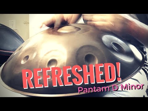 Refreshed! Pantam D Minor / Meraki Kurd9 - Jean-Matthieu Bourgeot - Handpan no PANArt Hang (HD)
