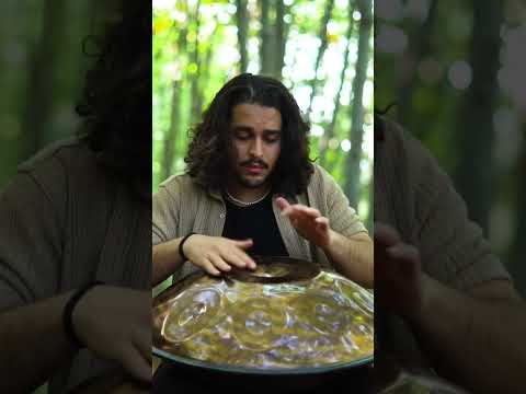 Pin drum Stainless steel Handpan A2 Hijaz Handpan player : mohamad zandifar #peace #handpan #هنگدرام