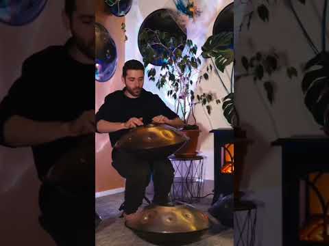 Relaxing handpan music | C# Koi 9 notes stainless steel | VIBE Handpan