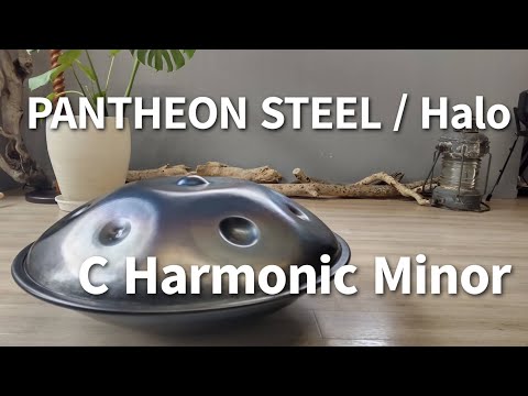【ハンドパン販売】PANTHEON STEEL Halo / C Harmonic Minor 試奏2