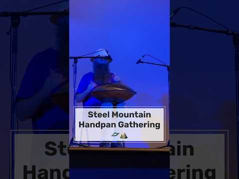 Steel Mountain Handpan Gathering 🛸⛰ #handpan #gathering #steelmountain #handpandan #morethanphysics