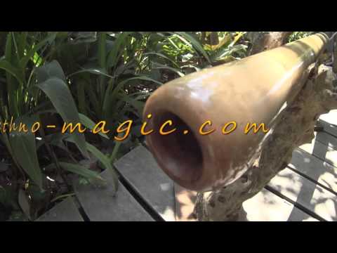 Didgeridoo from Rasamala wood 167 cm – F