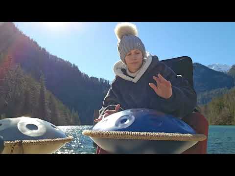 Time Play of Water and Wind – Live Handpan in D Kurd Performance Over Königssee