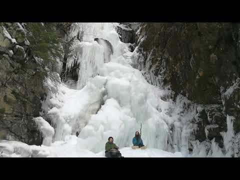 Improvisation with Handpan and Voice at Norvan Falls in Vancouver