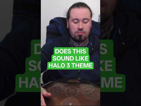 DOES THIS SOUND LIKEHALO 3 THEME#handpan #halo3 #halo #handpancover #gaming