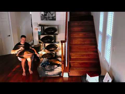 Malte Marten ( YATAO ) Ayasa Workshop Session (Cover) - Veritas C#Pygmy 15 Stainless Steel Handpan.