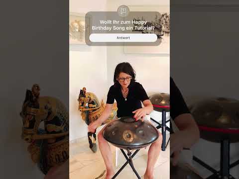 Happy Birthday Song auf der Handpan  | D Moll Kurd #handpanmusic