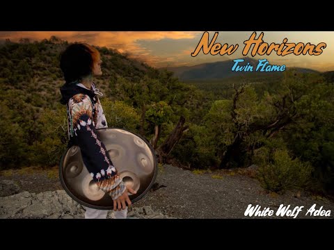 Twin Flame - White Wolf Adea [Handpan Meditation (F# Low 21 Pygmy)]