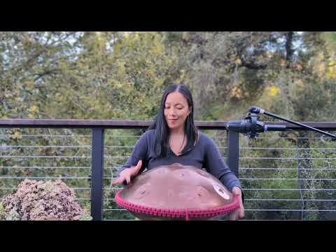 "Orchidium" - Handpan: c# harmonic minor 22 Handromeda