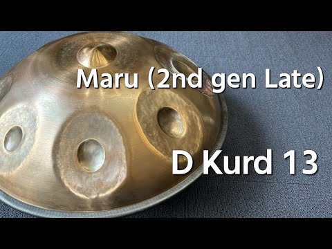 【ハンドパン販売】 Maru (2nd gen Late) / D Kurd 13 試奏 2