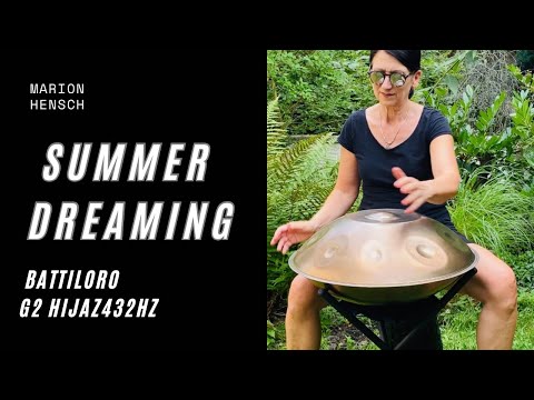Memories of Summer | Arpeggios Yann Tiersen Style | Handpan Version | G2 Hijaz Hathor 432Hz