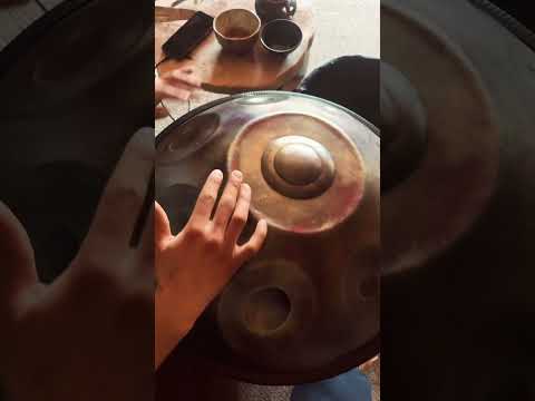 F2 Pygmy 😍 #handpan #darbuka #music #drummer #percussion #techno