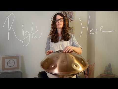 "Right Here" | Gentle handpan beats with Amy