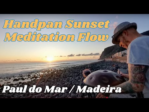 Handpan Sunset Meditation Flow in Paul do Mar / Madeira (Portugal) zum Sonnenuntergang