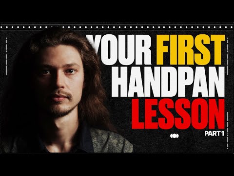 Learning Handpan For The First Time  | Handpan Class | Valeriy Frolov