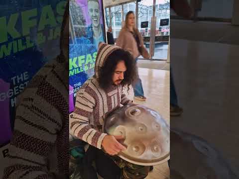 Busking in CentreMK | Acero E Amara 21 | Handpan