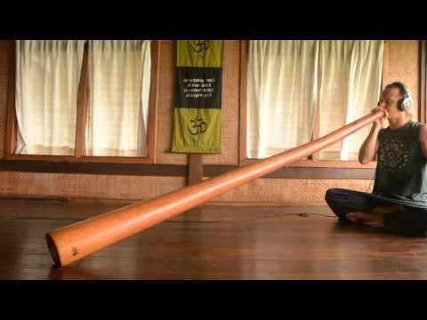Didgeridoo from rasamala wood - 212 cm - C#