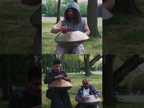 Triads in Light | Handpan Music | E Amara & E2 Voyager