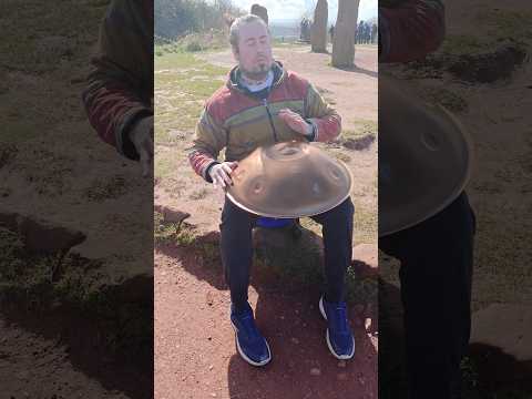 listen and relax to wind & handpan #handpan #nature #viral #drums #viral #handpanmusic