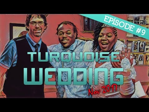 Blue Handpan VLOG #9 of Handpan Music at a Turquoise Wedding