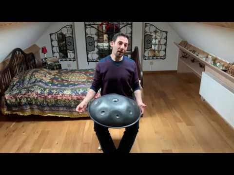 Premier tutoriel Handpan (niveau intermédiaire), troisième partie - par Gérard Spencer
