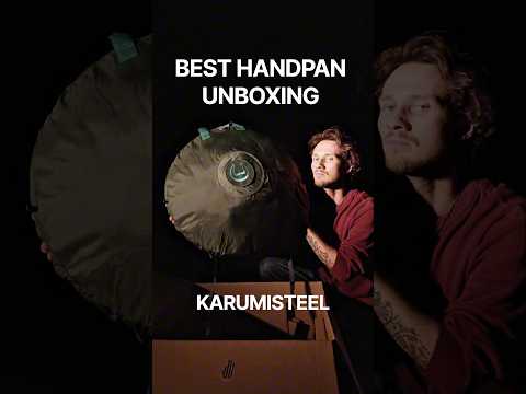 BEST HANDPAN UNBOXING - Karumi Steel D kurd 19 #unboxing #handpan #best