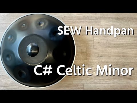 【ハンドパン販売】Sew Handpan / C# Celtic Minor 試奏1