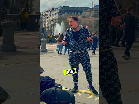 Everyone Enjoyed The Show BUT This Guy..  #handpan #busking #streetlife