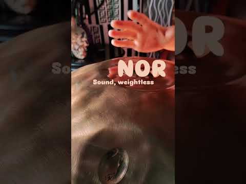 صدای فضایی هنگ درام  یک پیام از آسمان است 👽☄️#هنگدرام #رویایی #hangdrum #musicalinstrument #آرامش
