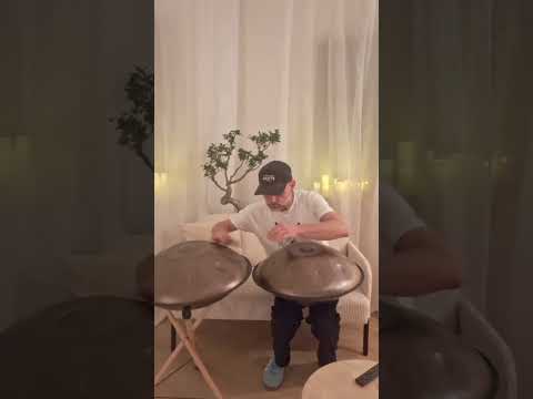 Zwei handpans, eine Melodie. Musste ich mal versuchen. #music #forabetterworld #beyourself #handpan
