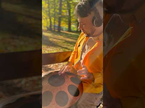 Mystery of the yellow leaf 🍂 #handpansound #handpanmeditation #handpanworld #neotone #handpan