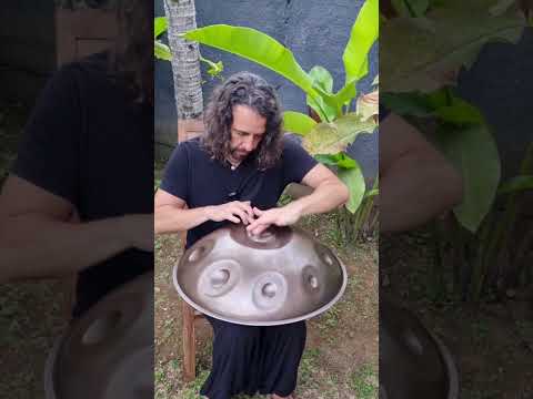 Little groove on my Handpan F# Nordlys from @SoulPan in Ubud, Bali #handpan #percussion #music