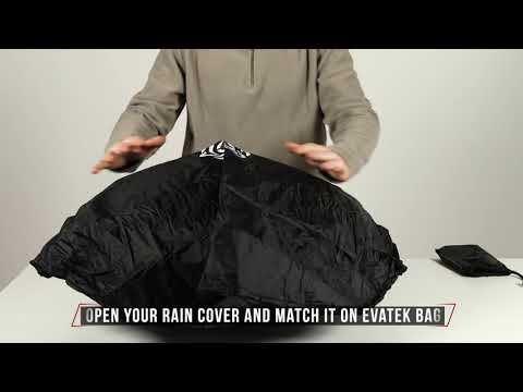 Rain Cover on Evatek handpan bag -  Hardcase Technologies Official Tutorial