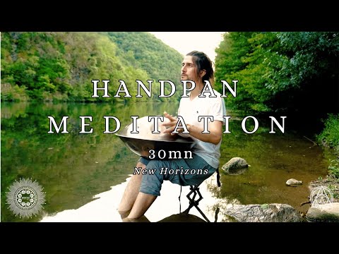Handpan Meditation | New Horizons | 30mn Handpan Music | Vince Myst