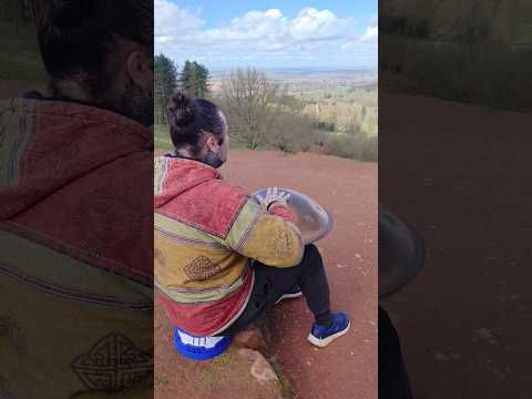 handpan is so magical 🪄 #handpan #handpanmusic #meditation #nature #relaxing
