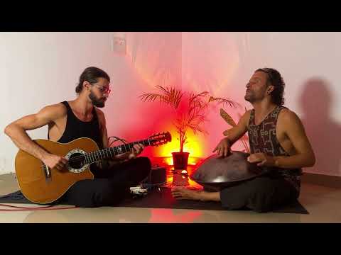 Handpan Music with Davide Swarup on Pantam SPB Harmonic C minor and Jesus In Zen on Guitar. Part 2
