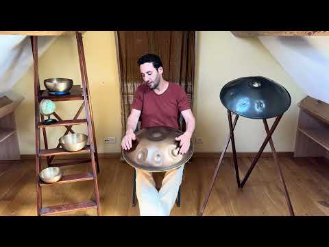 Tutos handpan: montée et descente de gamme par blocs de 3 (ou 6) notes