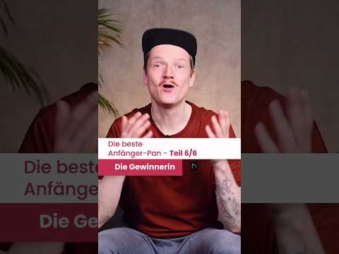 Beste Anfänger-Pan #6/6: Die Gewinnerin #shorts