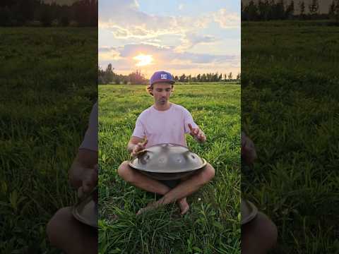 Golden Sunset Melodies ✨ | Handpan Music in Nature