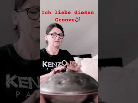 Handpan Lieblings Groove im Flow D Moll #music #handpan #shortvideo