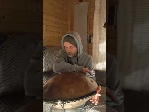 Ich freu mich auf das Kommende.  Handpan. Verlassene Halle. Thiermann. Session. Handpan. #handpan