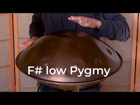 F# low Pygmy 20 Ember Steel - Karuna Handpan