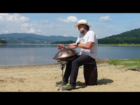 handpan Mayza E Celtic Minor... Jezioro mucharskie